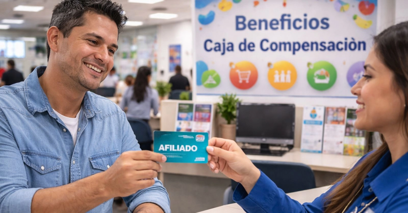 ¿Cuál es la edad límite para afiliar beneficiarios a la caja de compensación en Colombia?