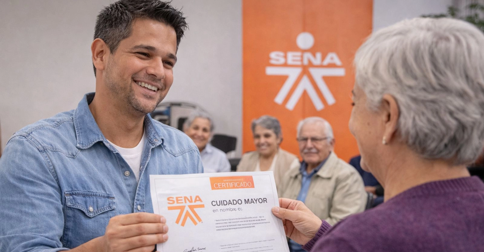 SENA lanza certificación para cuidadores de adultos mayores: ¿Cómo aplicar?