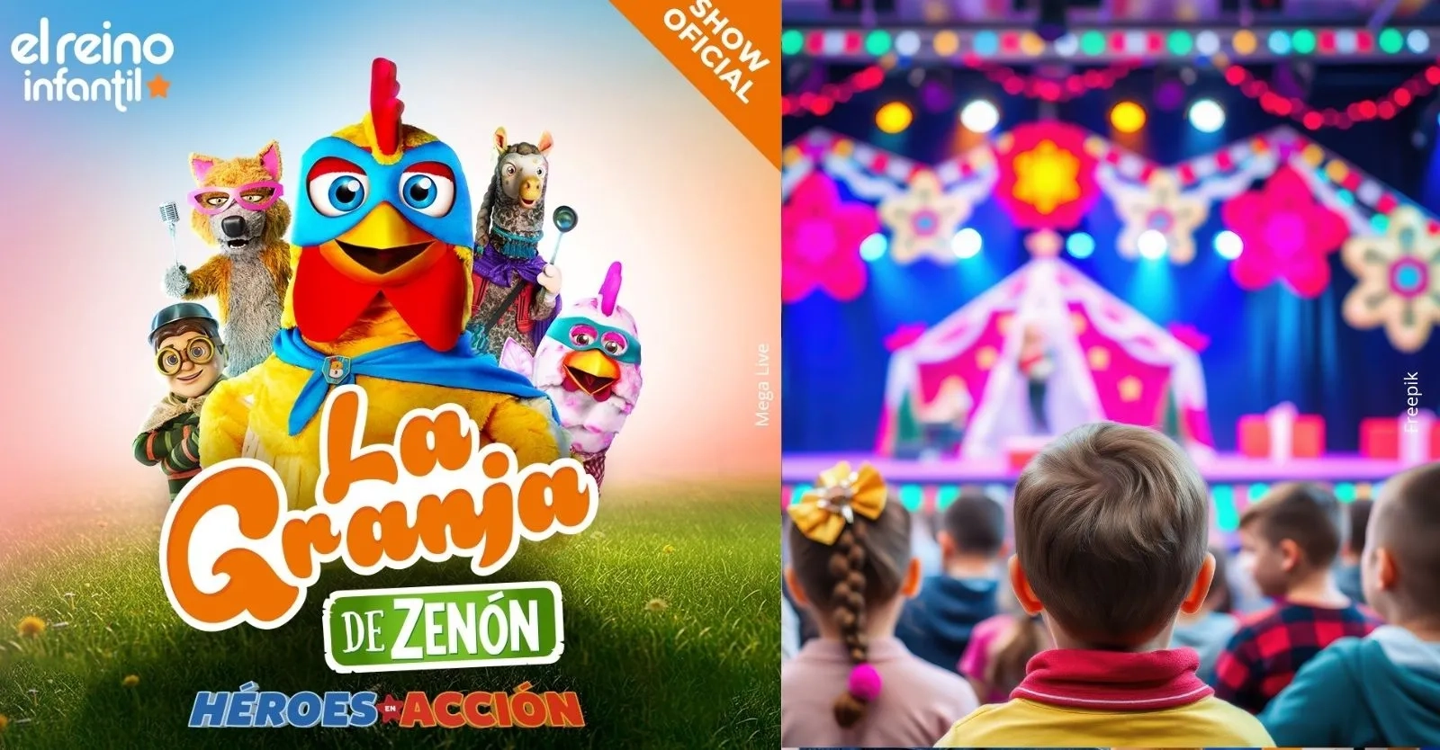 Show en vivo de 'La Granja de Zenón: Superhéroes en Acción': Así puedes adquirir tus boletas