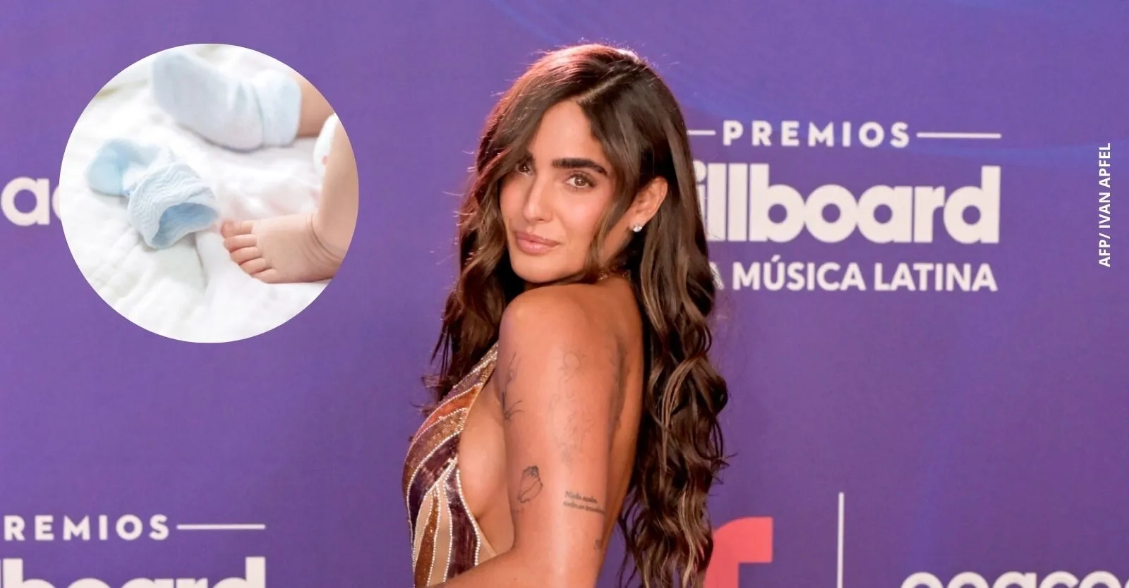 Isabella Ladera y Hugo García ya son padres