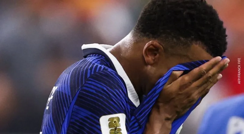 Esta fue la reacción de Kylian Mbappé tras la eliminación de Francia del Mundial 2026