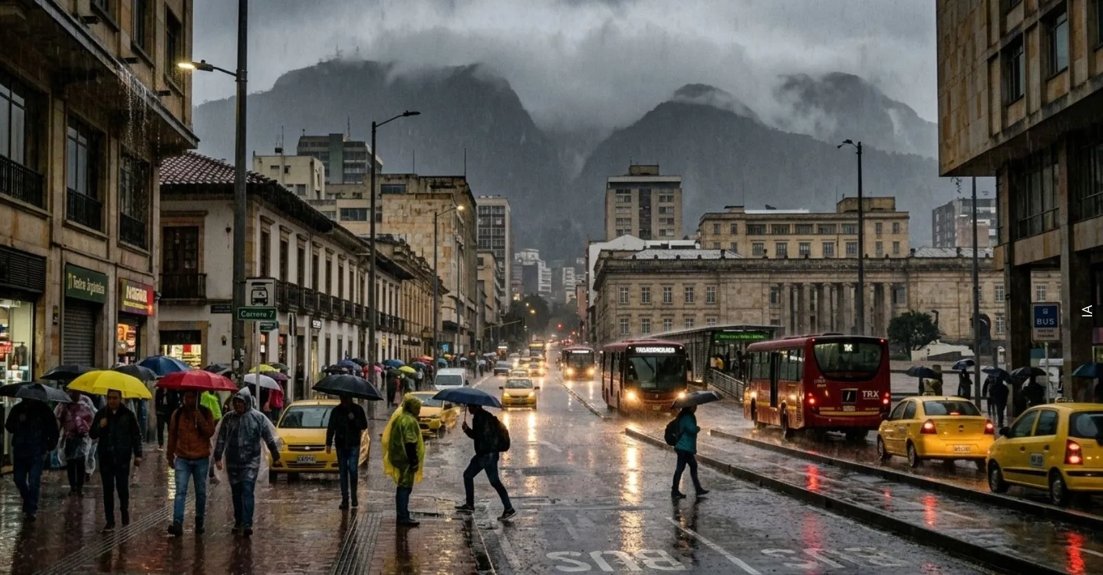 Clima Bogotá hoy: IDIGER confirma precipitaciones en toda la ciudad para este miércoles 7 de octubre del 2026