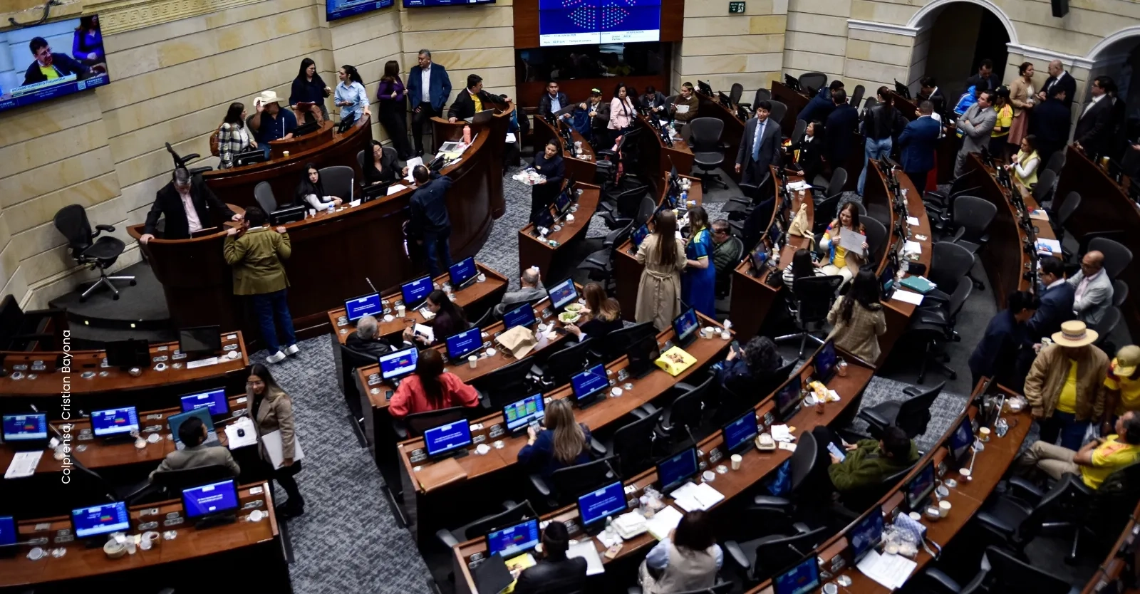 Senado 2026-2030 durante la instalación del nuevo Congreso de Colombia