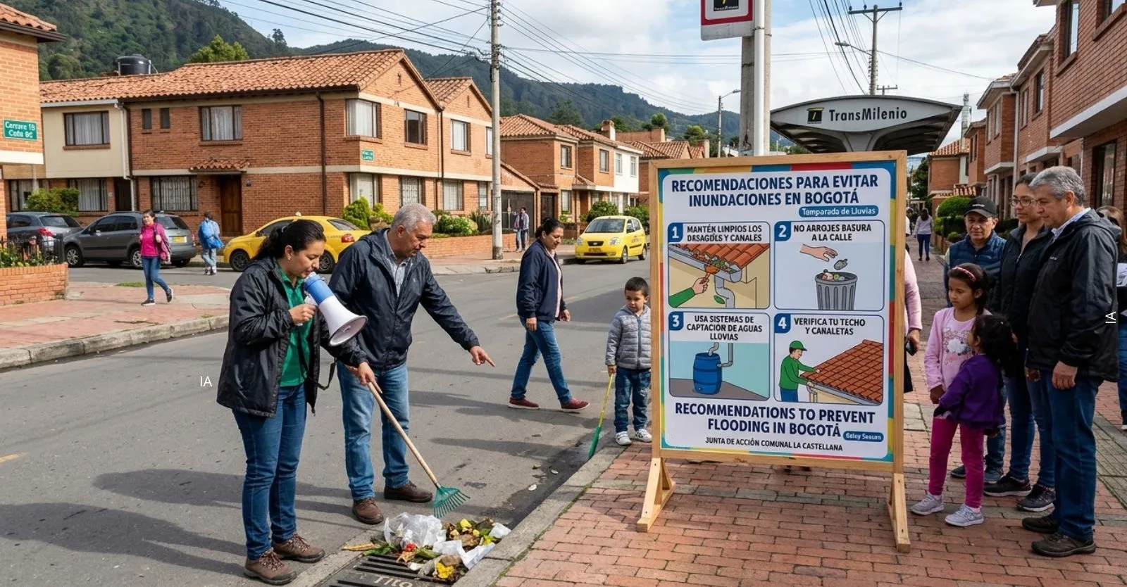 Recomendaciones para evitar inundaciones en Bogotá durante la temporada de lluvias