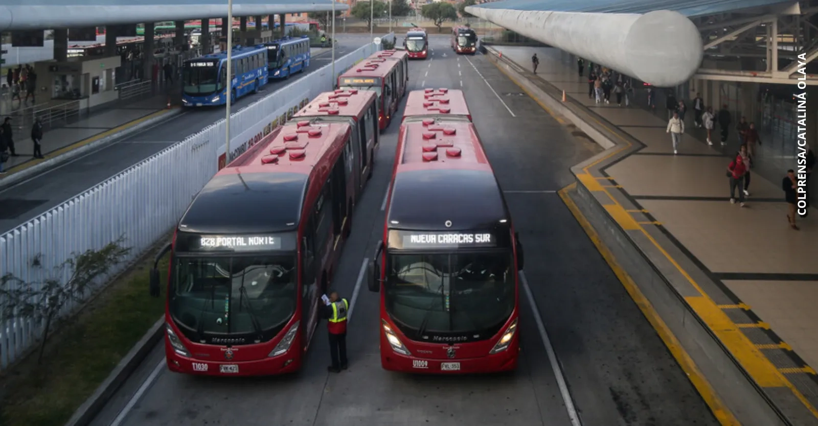 Desvíos en Transmilenio por desarrollo de La Media Maratón de Bogotá