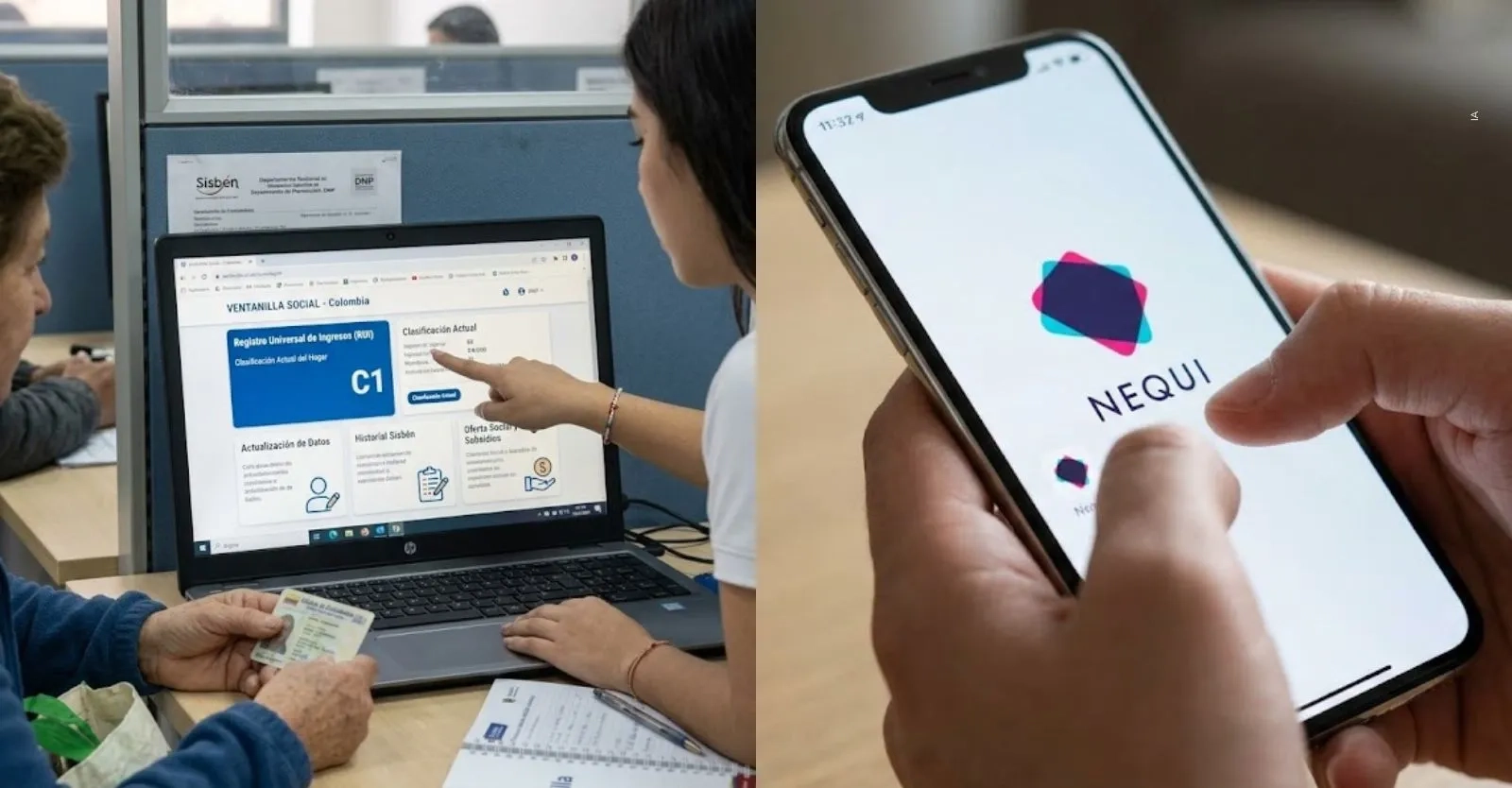 ¿Tener Nequi, Daviplata o una billetera digital sube el puntaje del RUI? Esto explicó el DNP sobre el nuevo Sisbén