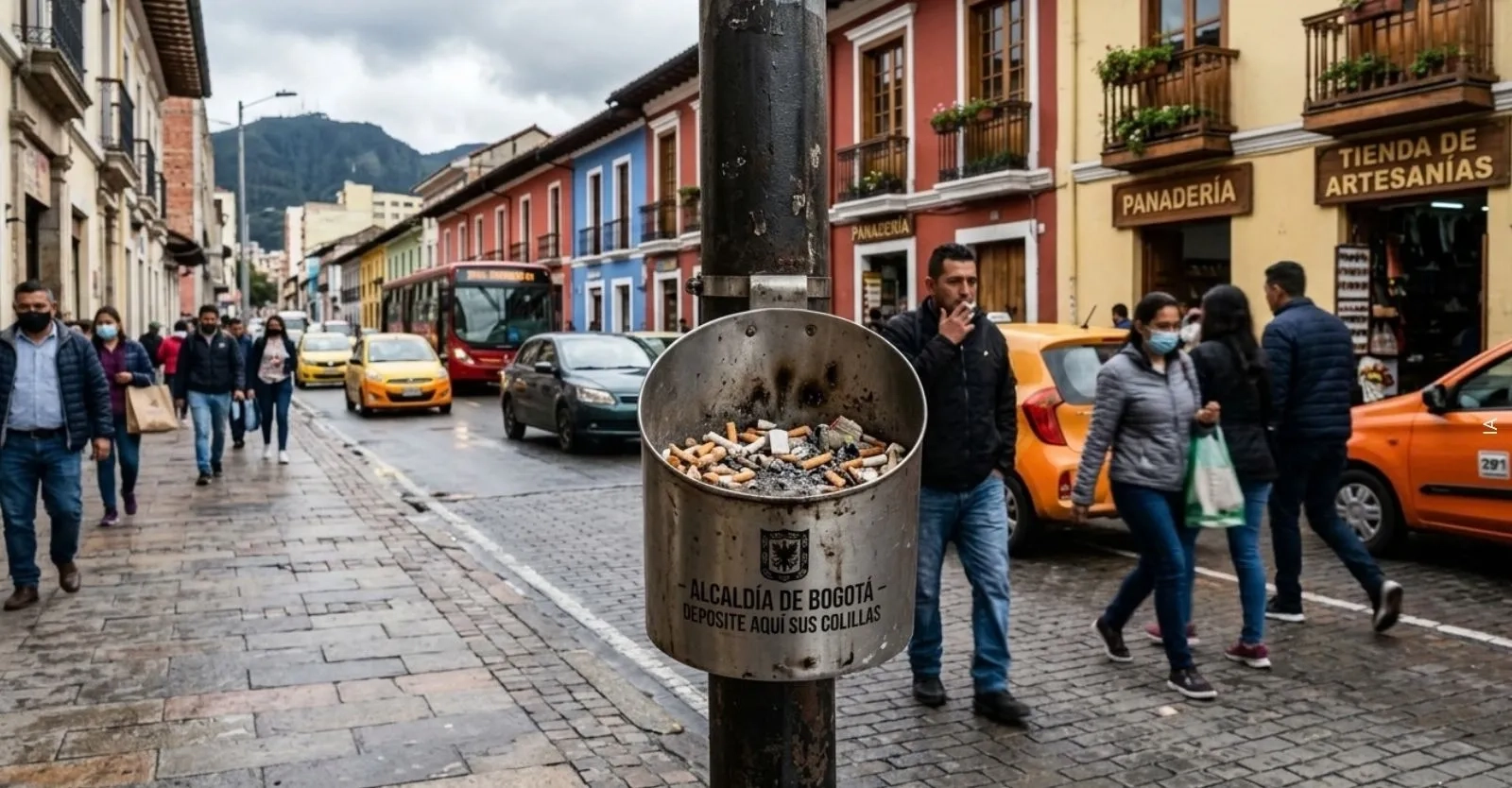 Nuevos colilleros en Bogotá: ¿Dónde estarán ubicados?