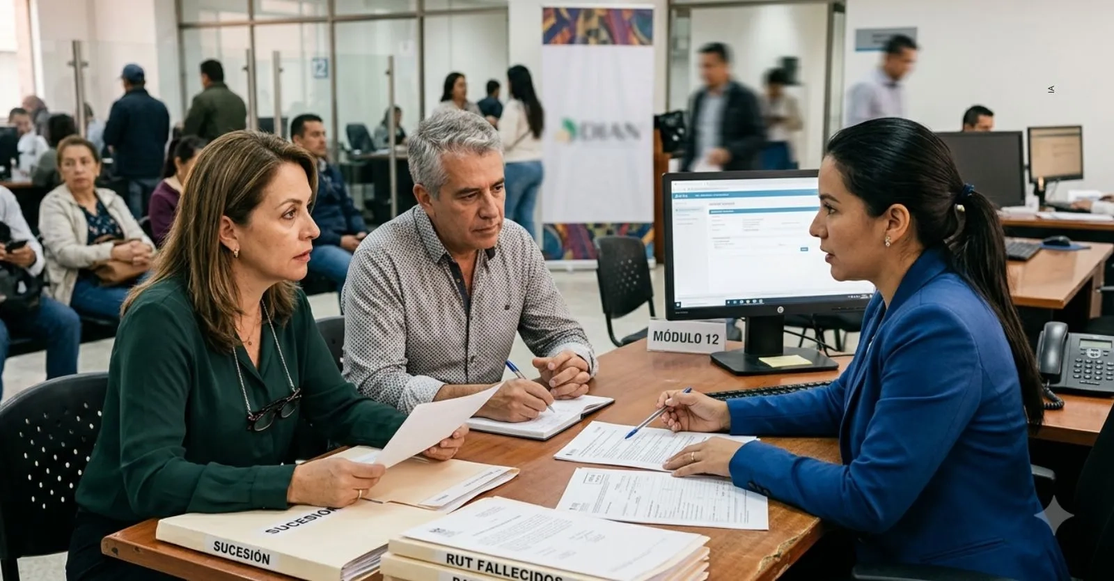 DIAN explica qué pasa con las obligaciones de renta de una persona fallecida.