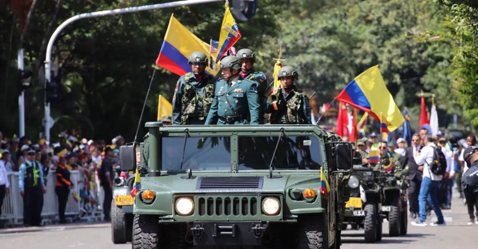 Desfile militar en Medellín este 20 de julio: vías cerradas, recorrido y recomendaciones
