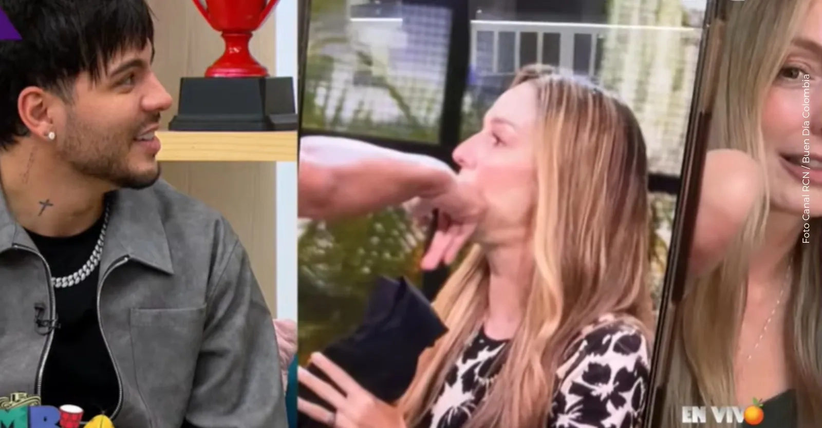 ¿Quién fue el participante que golpeó a Claudia Bahamón en el rostro en Masterchef Celebrity Colombia 2026?