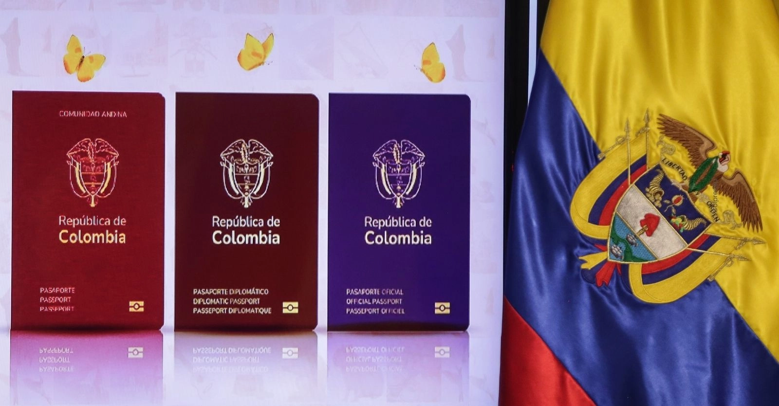 Imágenes pasaporte colombiano 2026