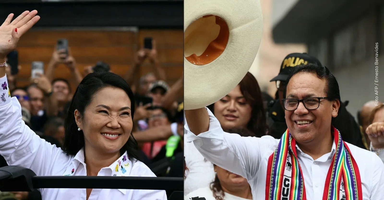 Keiko Fujimori vs. Roberto Sánchez ¿Cómo van las elecciones de segunda vuelta en Perú?