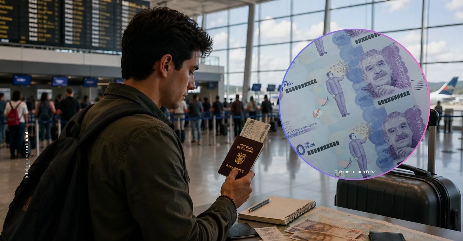 Nuevo impuesto para salir de Colombia en avión en vuelos internacionales