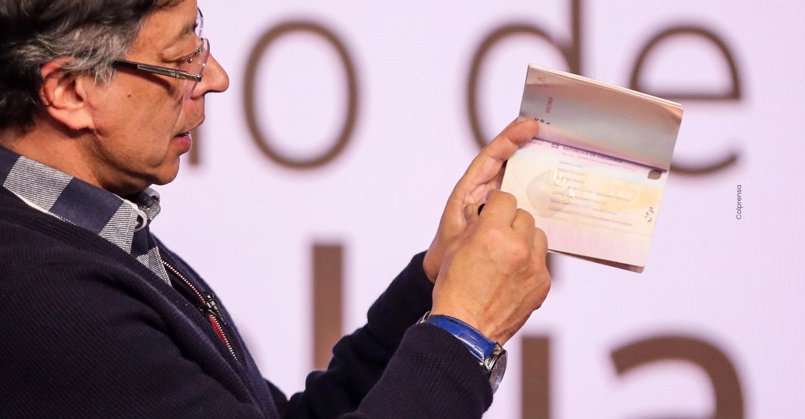 Imágenes del nuevo pasaporte colombiano 2026