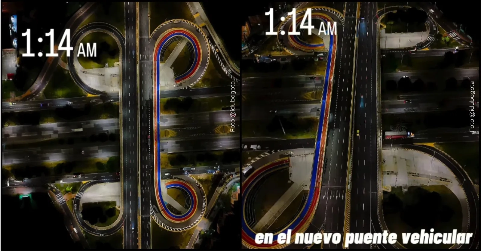 Entregan puente vehicular de la calle 153 con Autopista Norte