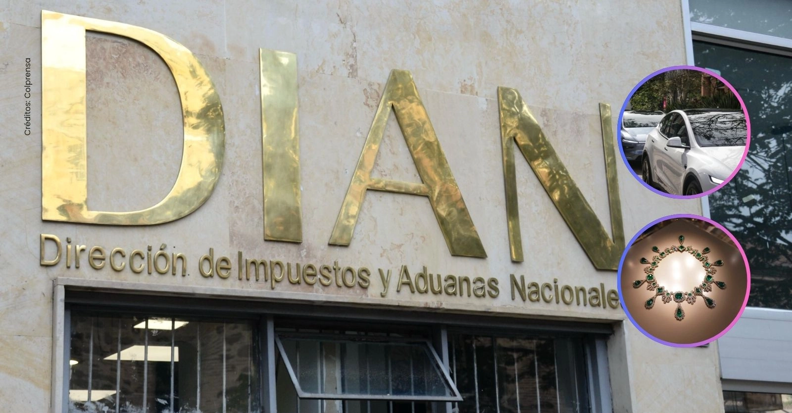 La DIAN tendrá una subasta virtual con joyas, maquinaria y vehículos