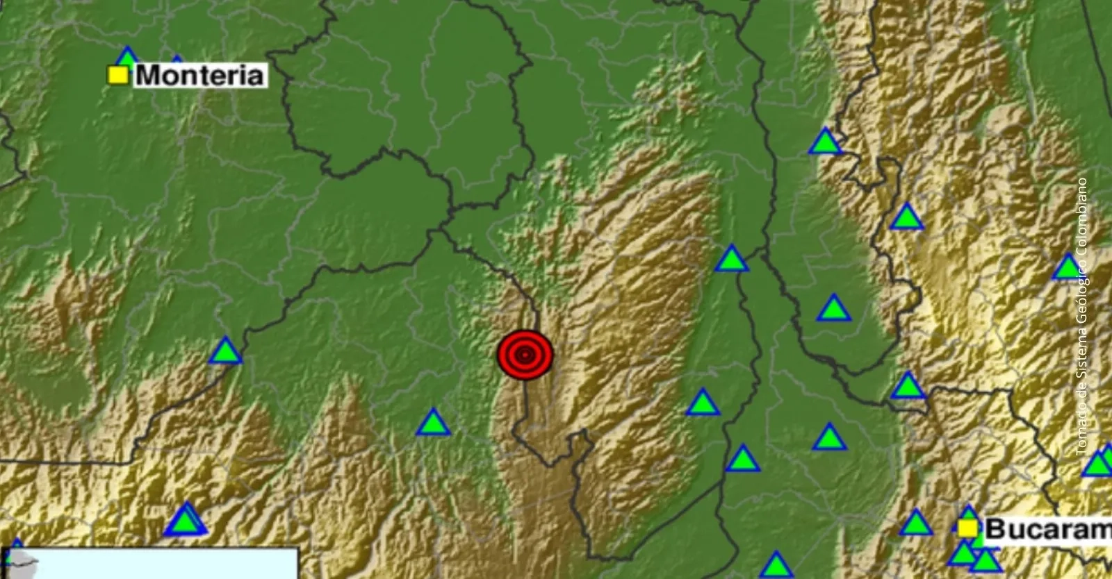 Temblor hoy en Colombia 1 de septiembre del 2026: Epicentro y Magnitud  