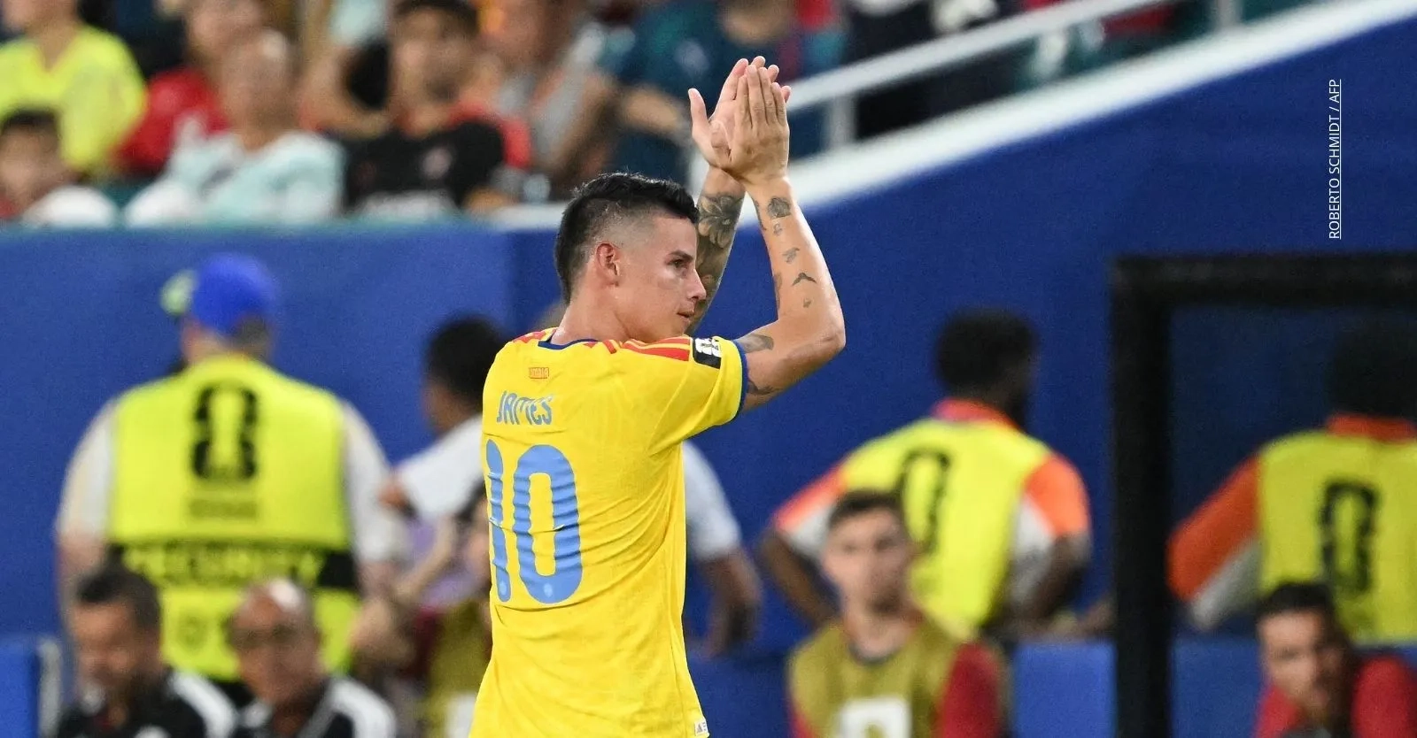 Colombia despide a su '10': James Rodríguez cierra un histórico ciclo mundialista.